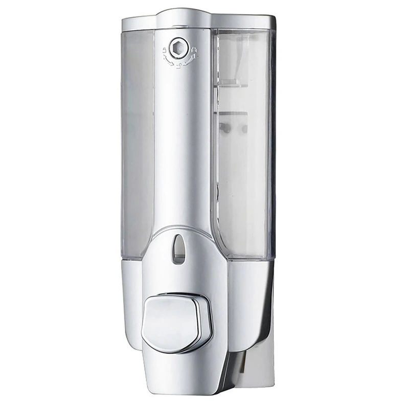 

3Pcs Soap Dispenser Wall Mount, 350Ml/12Oz Hand Liquid Shampoo Shower Gel Dispenser For Bathroom Kitchen Office
