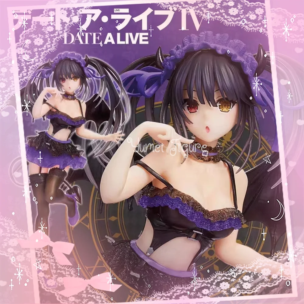 Классическая фигурка Coreful DATE A LIVE IV Kurumi Tokisaki аниме-фигурка фиолетовый дьявол 21 см
