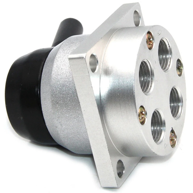 Трехпозиционный 4-позиционный пневматический ручной рычажный клапан с диаметром