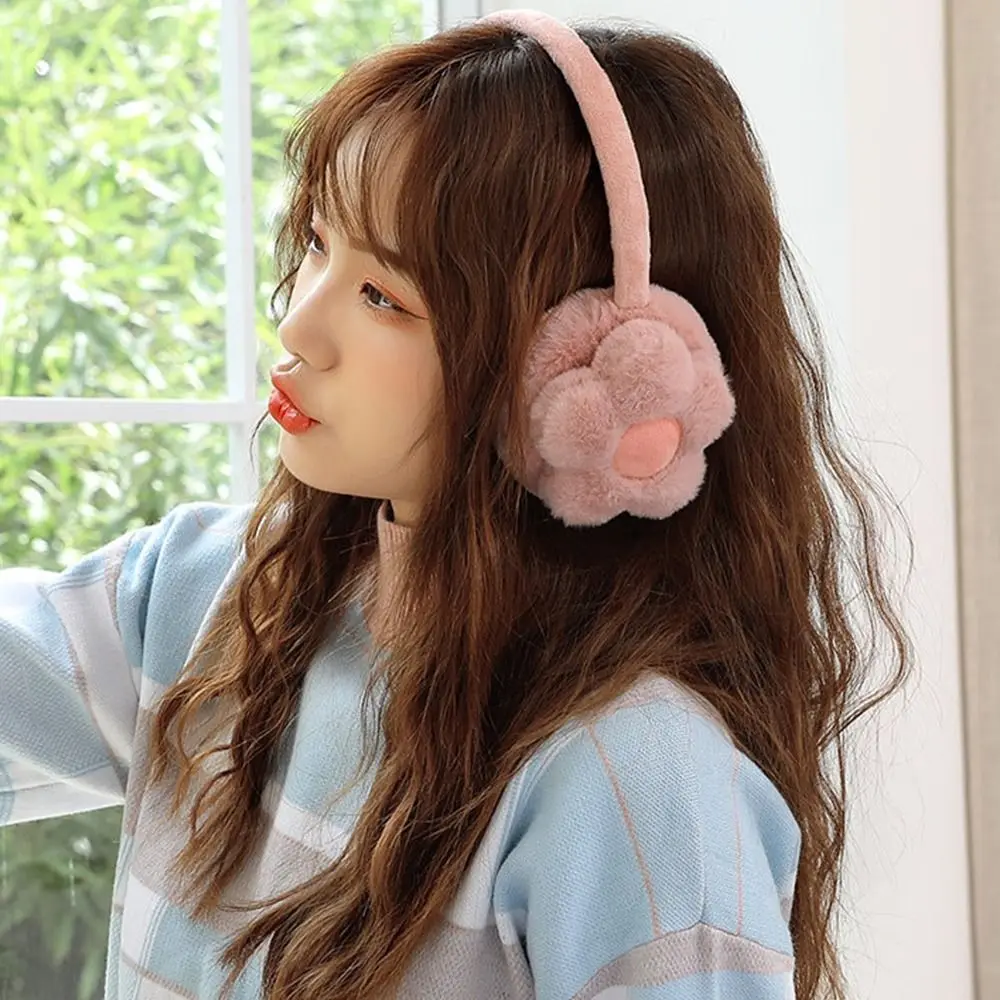 

Модные теплые наушники, милые плюшевые меховые наушники, модные наушники унисекс, однотонные наушники для девочек, повязка на голову, наушники, наушники 2023