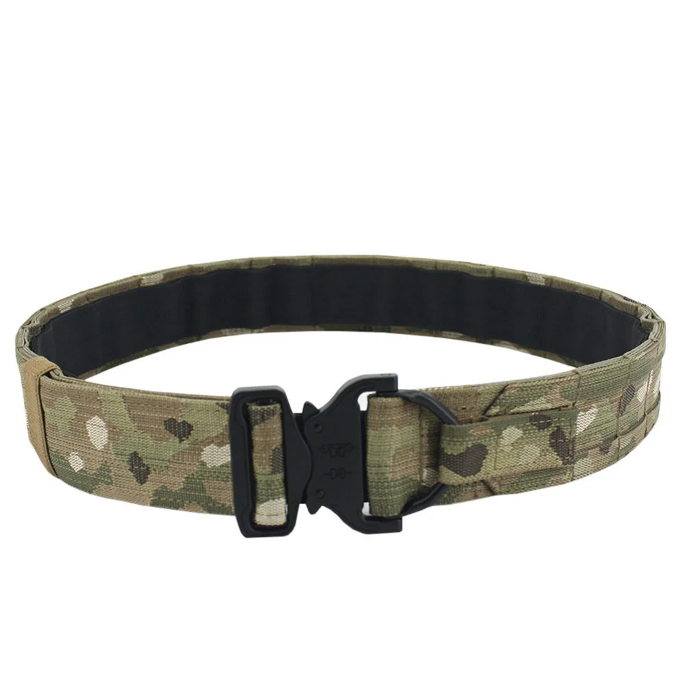 Ronin Style 1.5 Inch Tactical Belt Quick Release Metal Buckle Military Hunting Molle Combat Airsoft Mens |