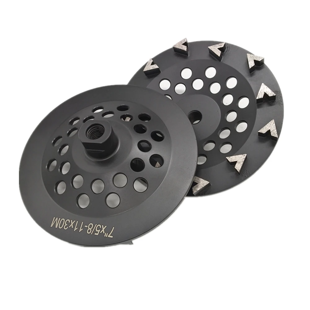 Кружка шлифовальная GD91 для угловой шлифовальной машины 12 сегментов со стрелками