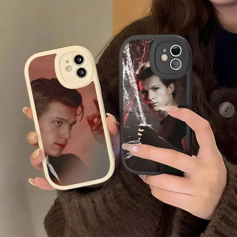 

Tom Holland Phone Case Hard Leather Phone Case for iPhone 13 12 Mini 11 14 Pro Max Xs X Xr 7 8 Plus 6 6s Se 2022 silicone Cover