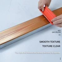 2pcsset rubber roller brush imitation wood graining wall painting home decoration art embossing diy brushing painting tools