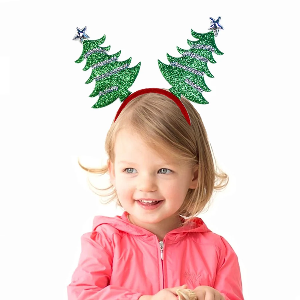 

4pcs Christmas Antlers Hair Adorable Cartoon Headband Decorative Christmas Hair Accessories Hair Band Creative Hair Clasp