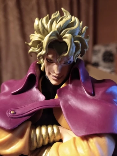 

27cm Judai Original Banpresto JoJo's Bizarre Adventure Stardust Crusaders Grandista Dio Brando PVC Action Figure Model Doll Toys