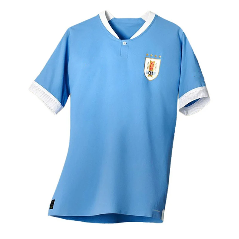 

Новинка 2022/23, футболка с надписью «Уругвай Home» для мужчин и детей 2022, 2023, Детская футболка «Уругвай home»