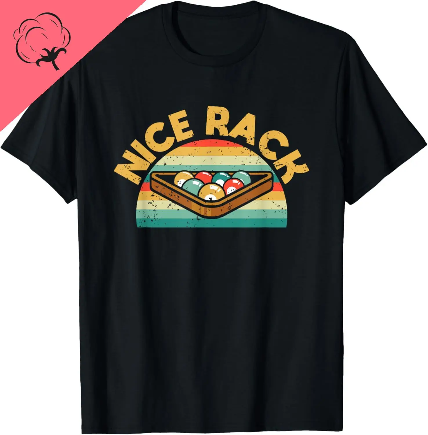 Хорошая стойка забавный бильярдный гравець винтажная футболка с бильярдными