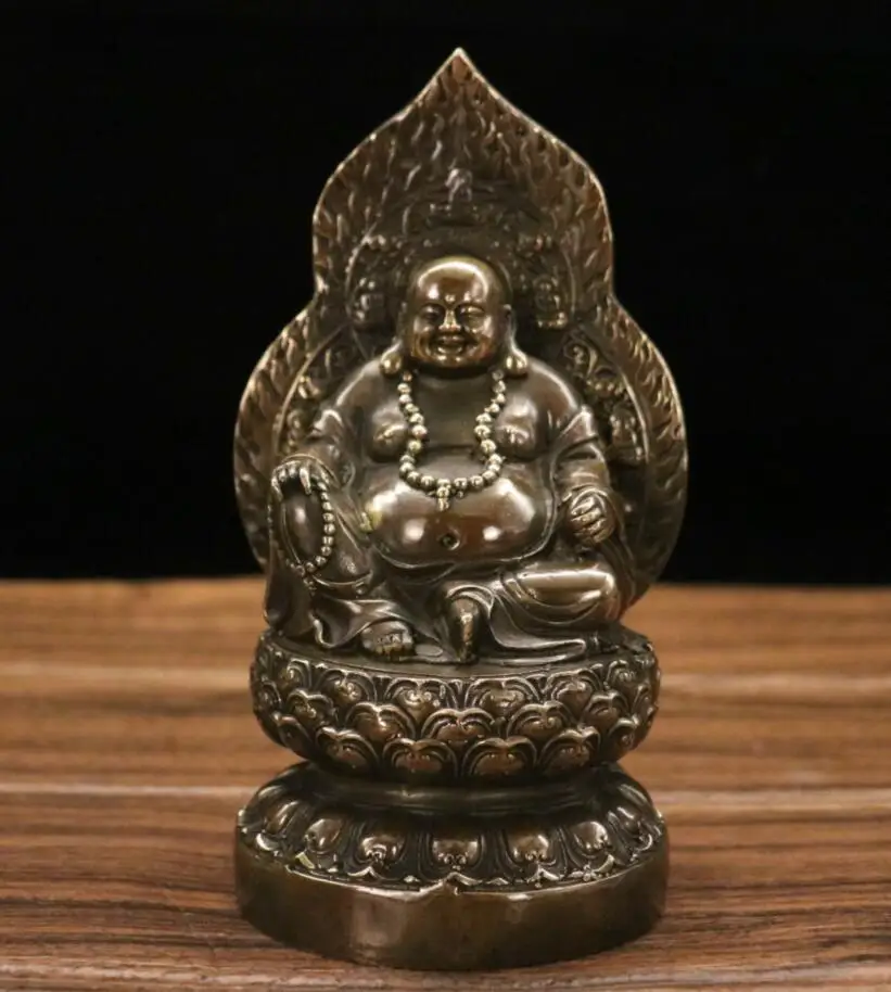 

Archaize brass Guanyin bodhisattva Maitreya Buddha Ksitigarbha Buddha Tathagata Buddha crafts statue
