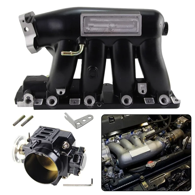 Корпус дроссельной заслонки 70 мм + впускной коллектор TPS для Acura TSX K20Z3 2004-2008 Honda Civic