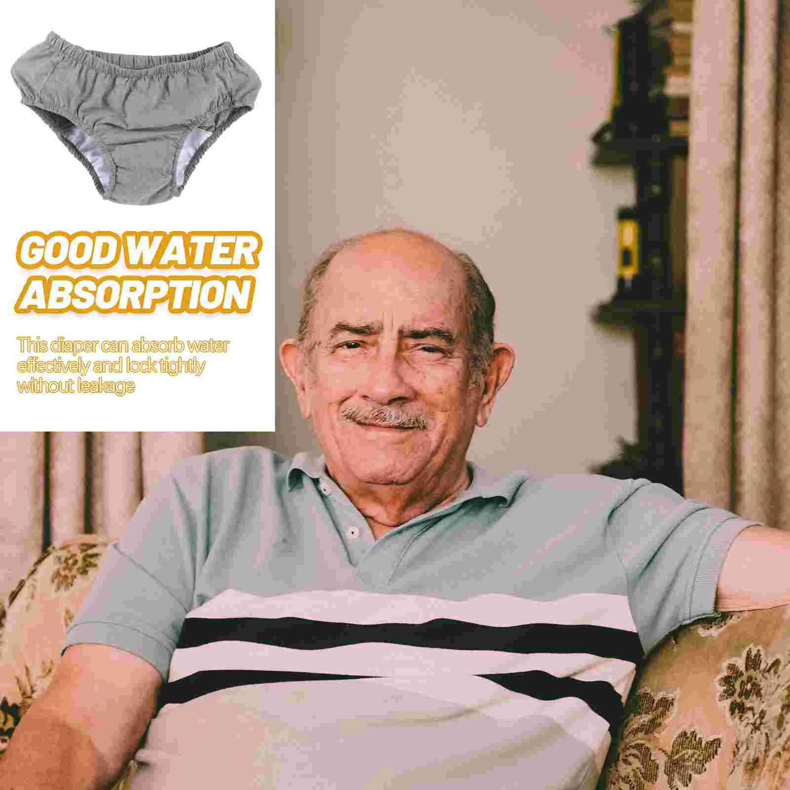 

Adult Diapers Cotton Comfortable Care Breathable Incontinence Daily Use Women Travel Reusable Elderly