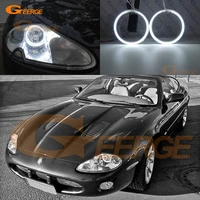 for jaguar xk8 xkr x100 1996 2006 excellent ultra bright ccfl angel eyes halo rings kit car accessories
