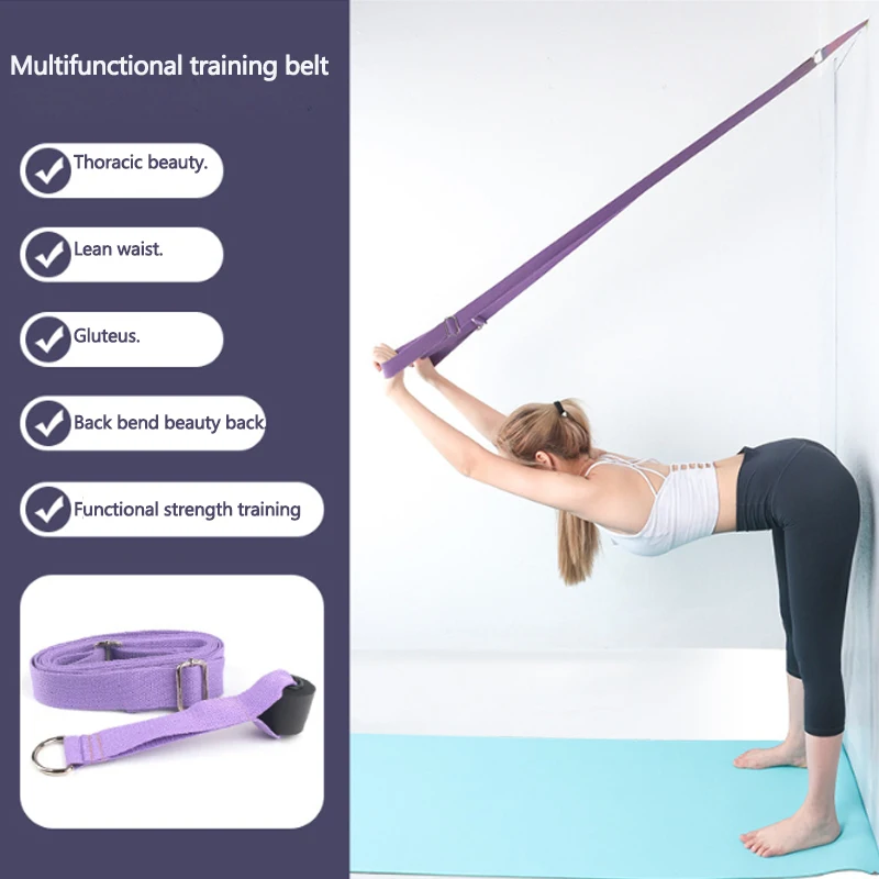 

Yoga Fitness Stretching Zone Multifunction Movement Soft Opening Splits Split Trainer Tension Rope Ligament Stretching