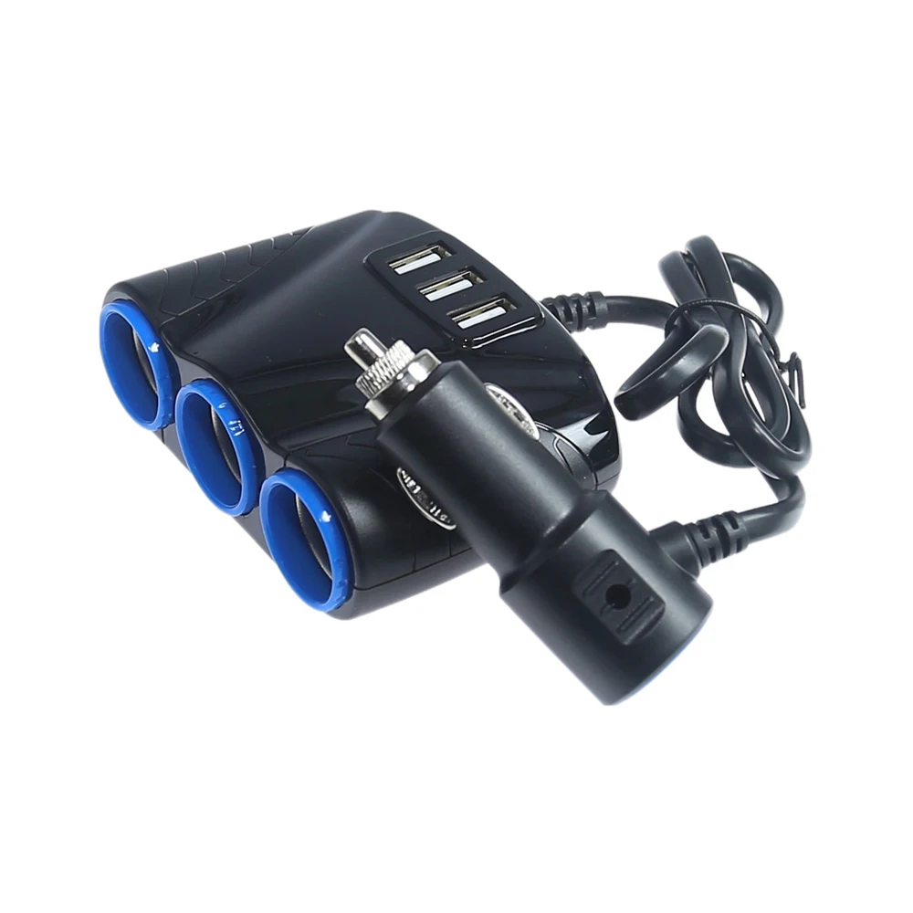 USB-разветвитель для автомобиля 12-24 В