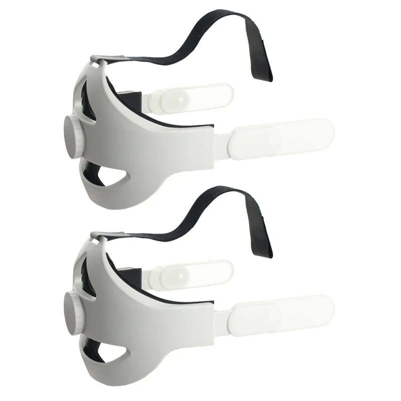

2X Adjustable For Oculus Quest 2 Head Strap VR Elite Strap,Supporting Forcesupport Improve Comfort Virtual Reality