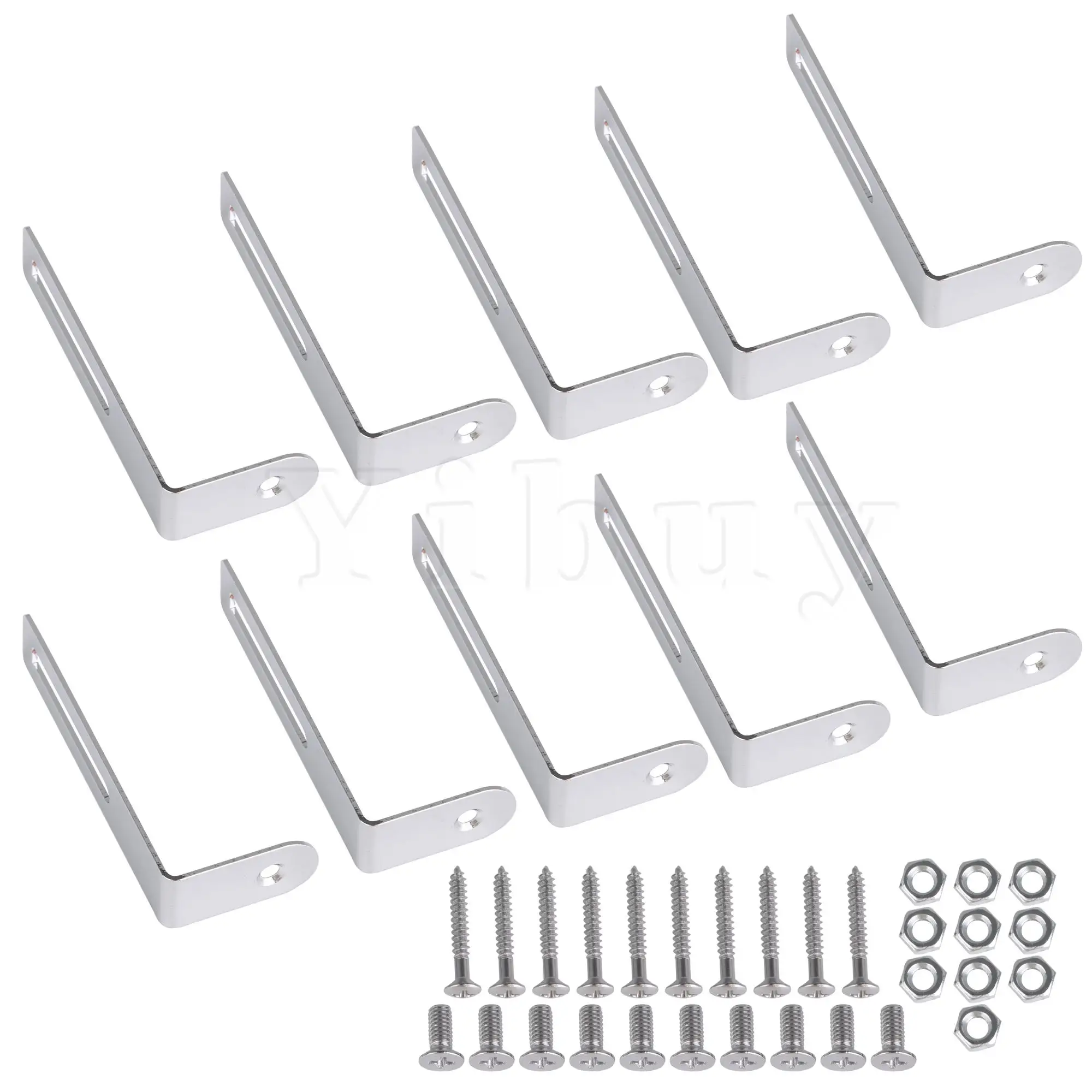 

10 шт., гайки для электрической гитары, 2,24x0,82 дюйма