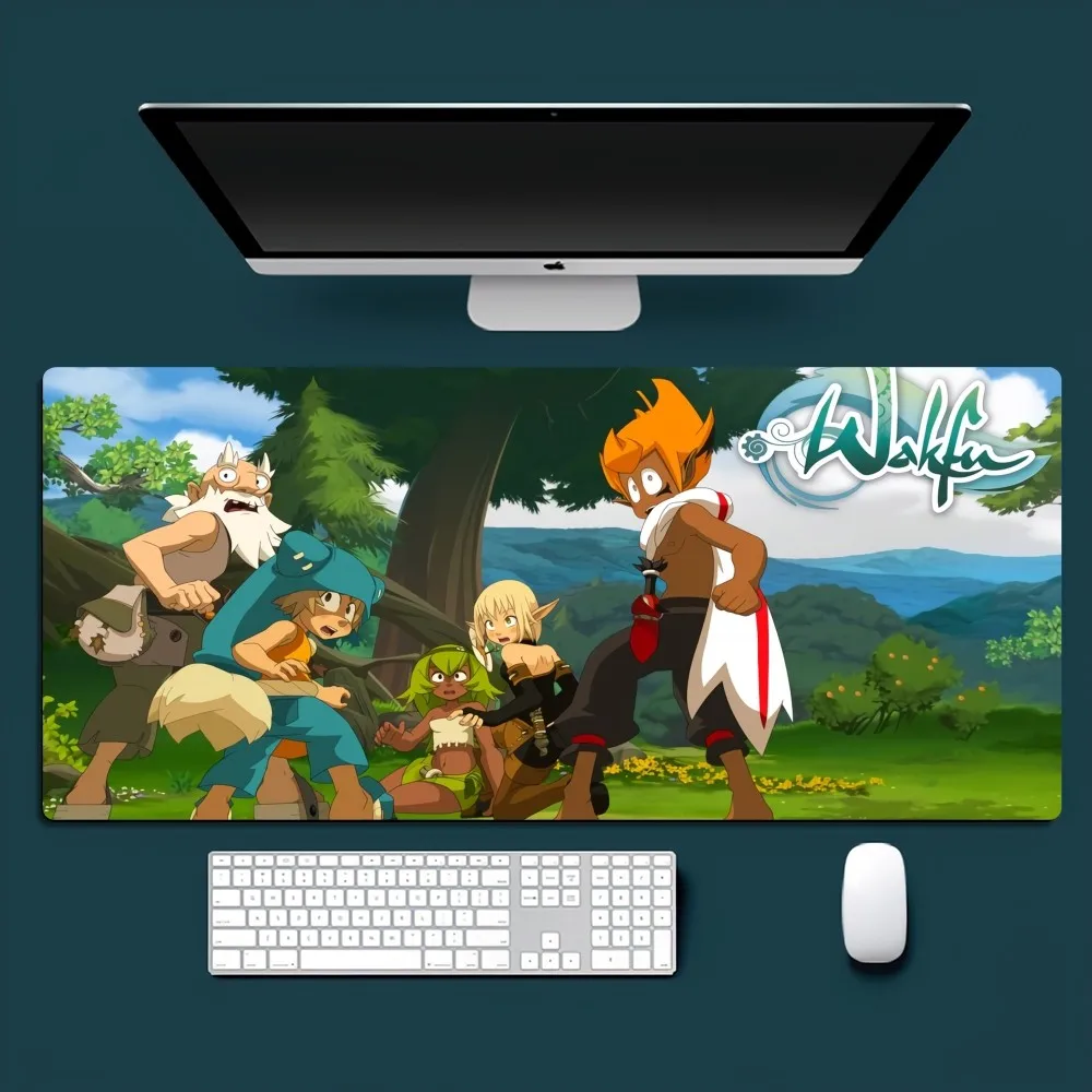 Крутой коврик для мыши игр W-Wakfu офисный маленький большой компьютерный с