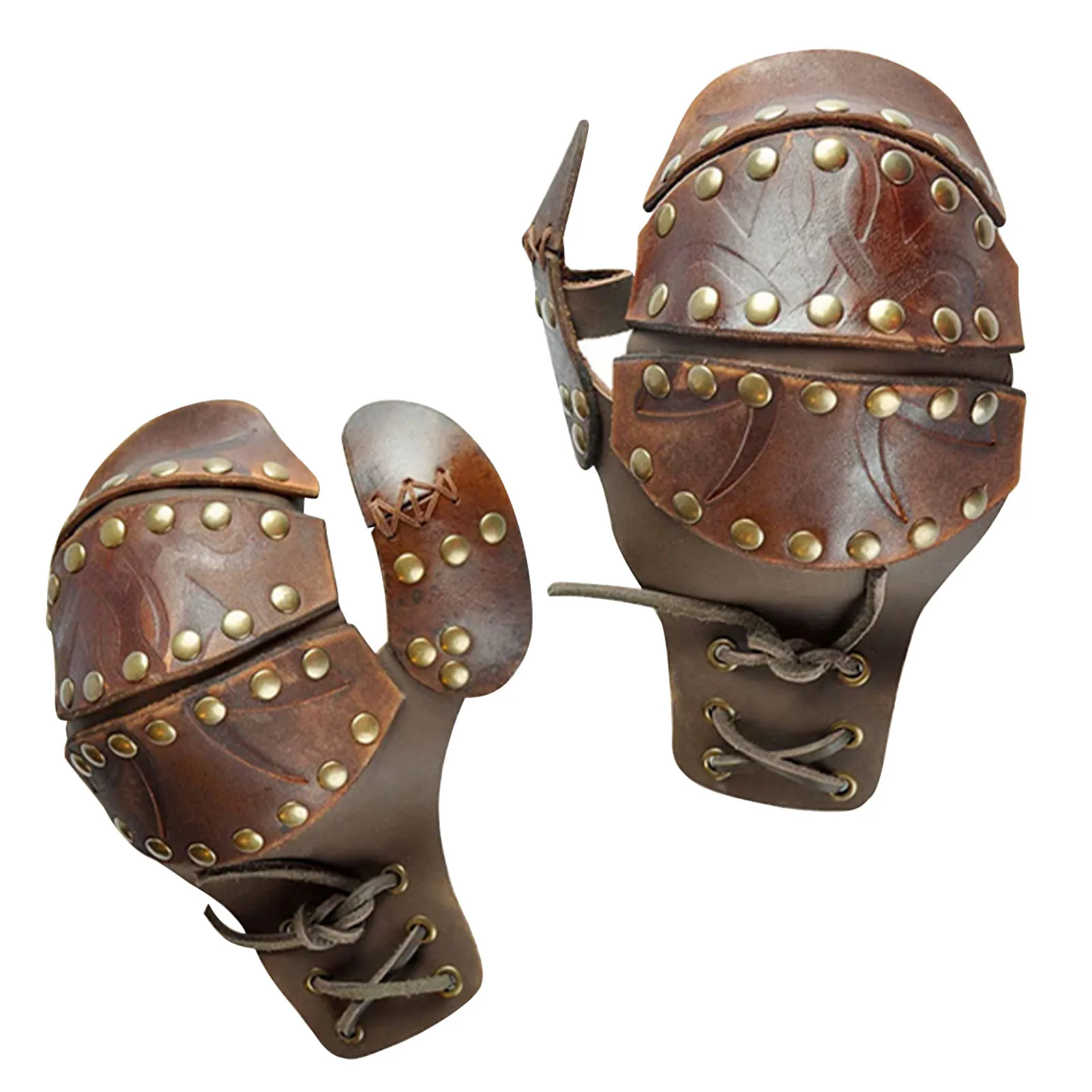 

Faux Leather Arm Bracer Medieval Armor Bracers Leather Armband Viking Wrist Guards Knight Costume Warrior Leather Gauntlets