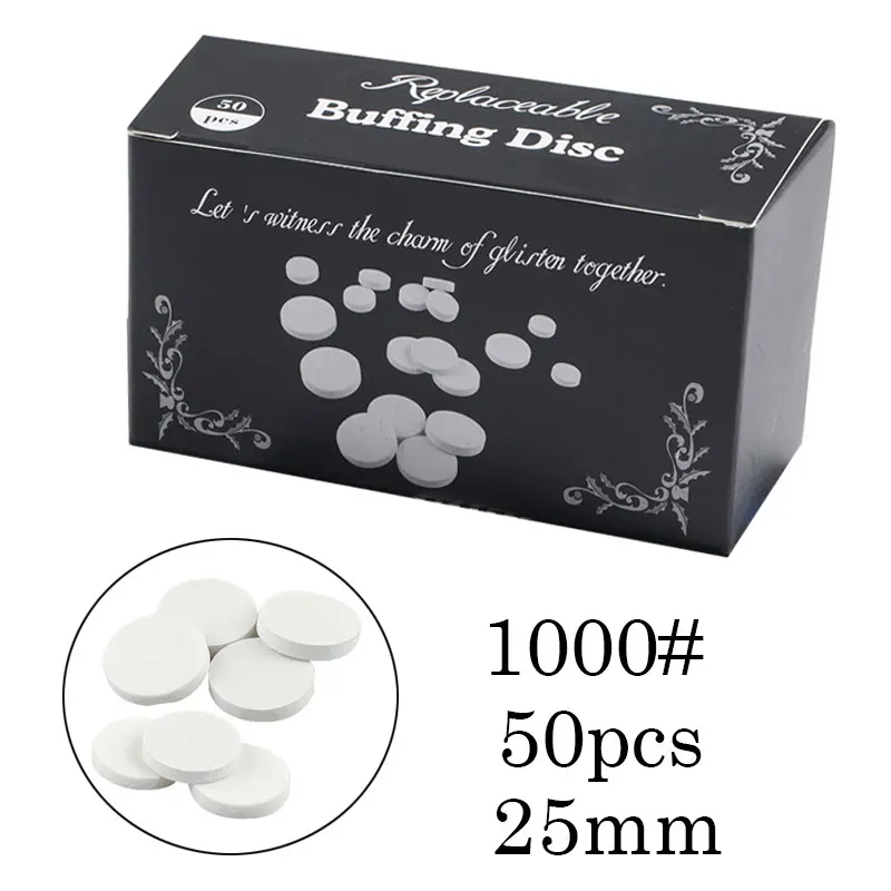 

Nail Buffing Disc Replaceable Sanding Paper 25mm Pedicure Sandpaper Salon Foot Care Tool Polishing Files