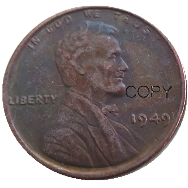 Копия монет US One Cent 1949P/D/S