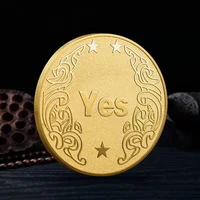 2022 very hot decision coins gold silver coins virtual non currency coins metal crafts cryptocurrency coin good luck gift game