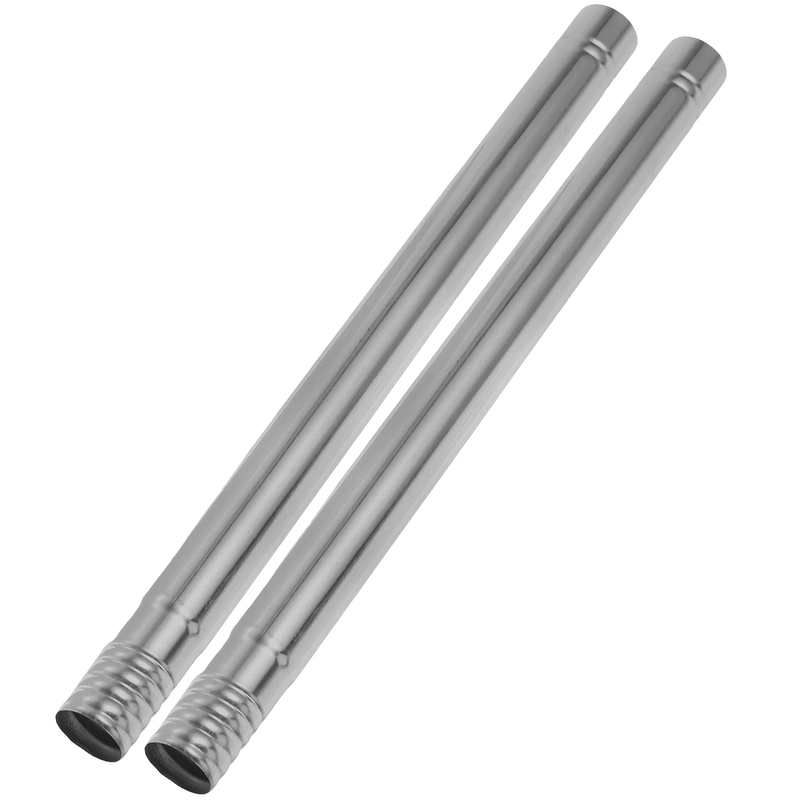 

2 Pcs Mop Replacement Rod Stick Broom Handle Replacement Accessories Floor Cleaning Pole Stainless Steel Rod Rods