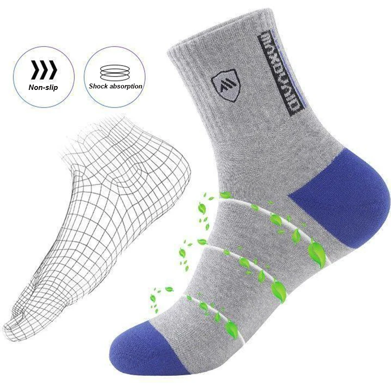 5pairsNew autumn and spring men's women's socks sports socks leisure color thick warm breathable quality socks from 5 pairs sold