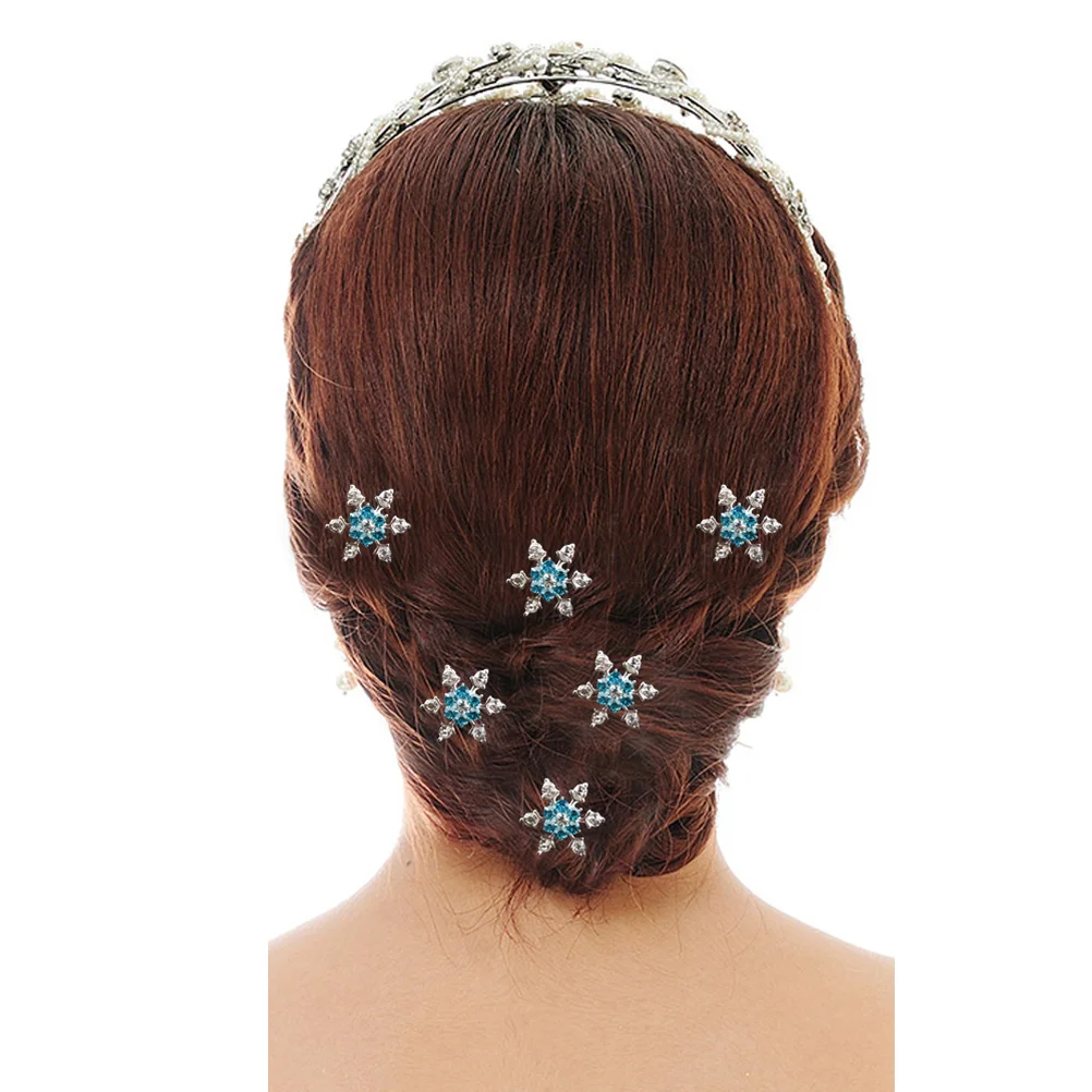 

6 шт., свадебные заколки для волос