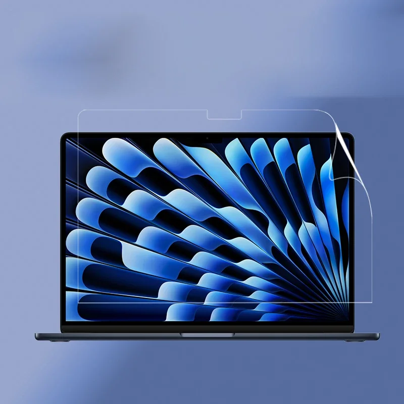 Фото Мягкая прозрачная пленка HD Защитная наклейка для экрана для MacBook New Pro 2024 года 16 M2 M3 M4 A3403/A3186 A2991 A2485 A2780 №2