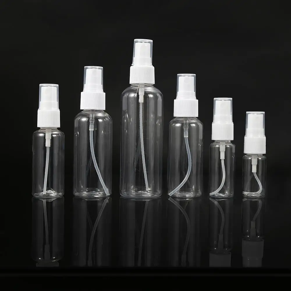

5PCS Car Accessories Auto Window Cleaner Cleaning 100ml Empty Plastic Container Travel Bottle Container Atomizer