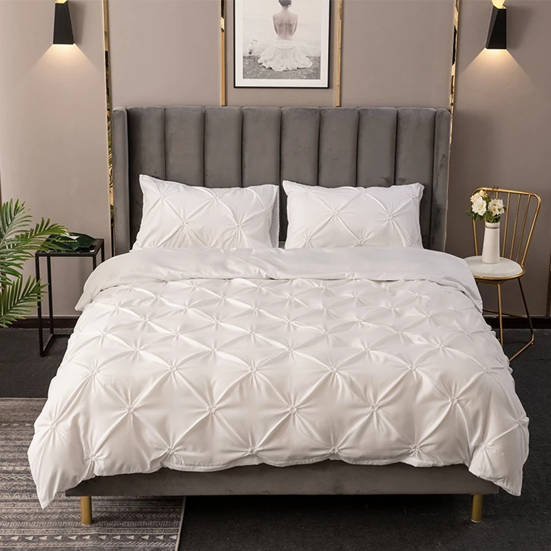

Solid Color Single Double Twin Bedding Set