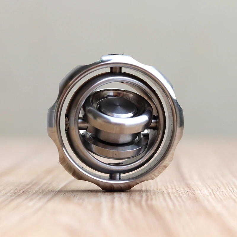 

Fingertip gyroscope 3D metal gyroscope decompression decompression toy
