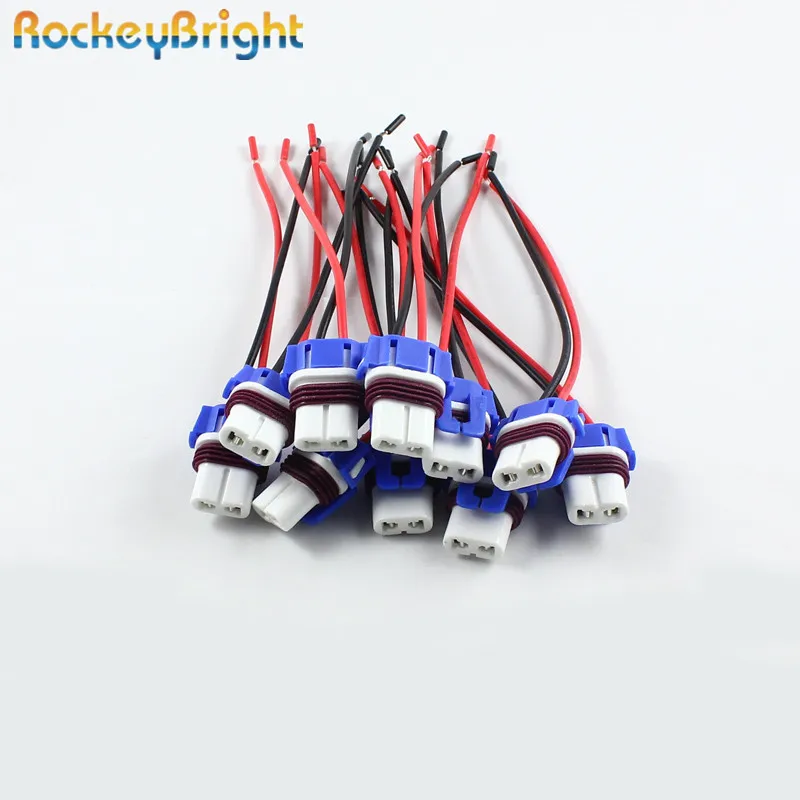 

H11 adapter EV wiring harness socket car auto fog light wire connector cable plug for HID LED Headlight Lamp Bulb