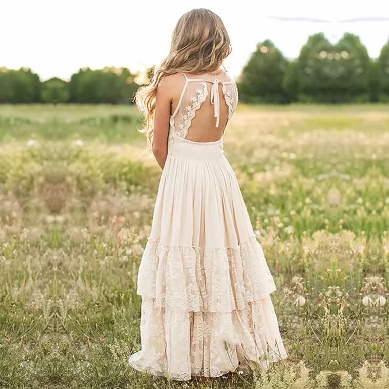 Детские выпускные платья для девочек 2022 детские длинные одежда подростков