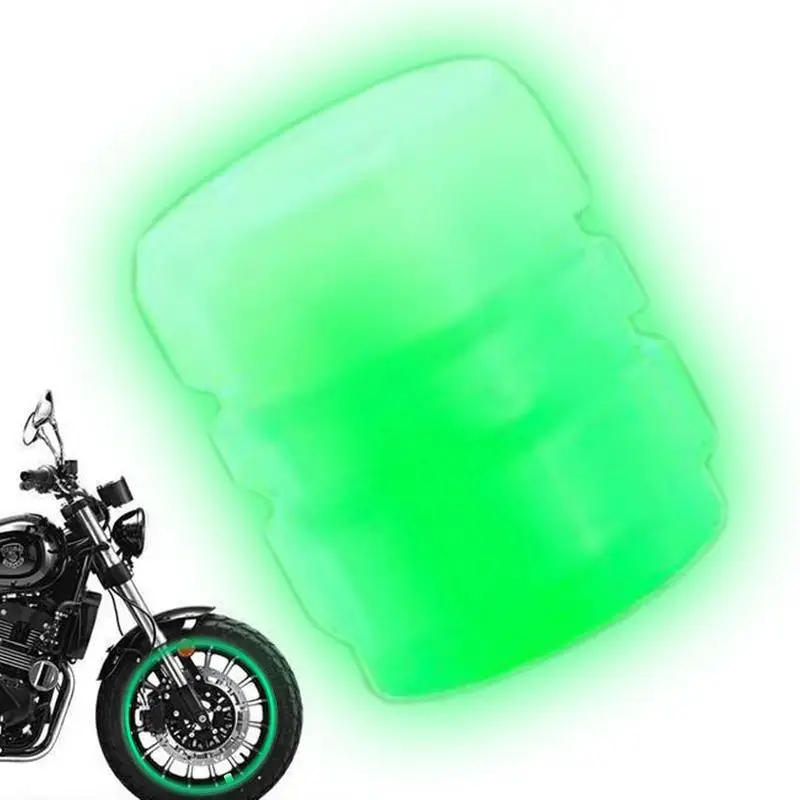 

Миниатюрные светящиеся колпачки для шин, красочная светящаяся Крышка для автомобиля, мотоцикла, ступица колеса, украшение для стайлинга, автомобильные аксессуары