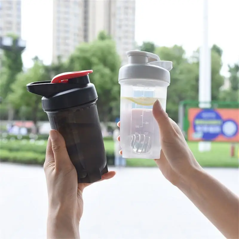 

300ml Portable Protein Powder Shaker Bottle Leak Proof Water Bottle for Gym Fitness Training Sport Shaker Mixing Cup with Scale