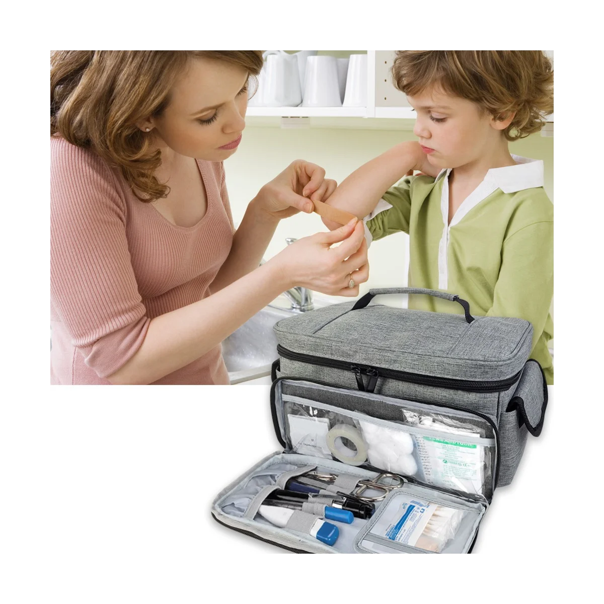 

Small Nursing Storage Bag Home First Aid Storage Box Kit