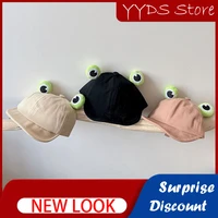 baby frog hat soft brimmed hat thin cartoon peaked cap outdoor sun hat four seasons universal male and female baby baseball cap