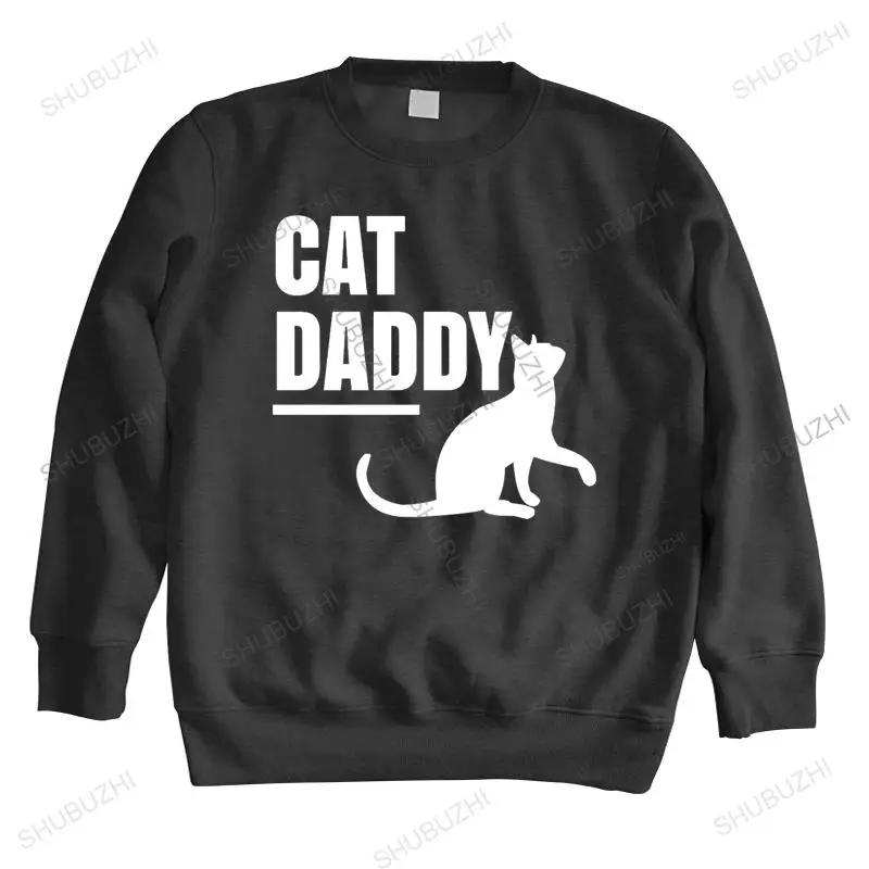 Мужской хлопковый свитер кошка папа подарок для владельца домашних животных