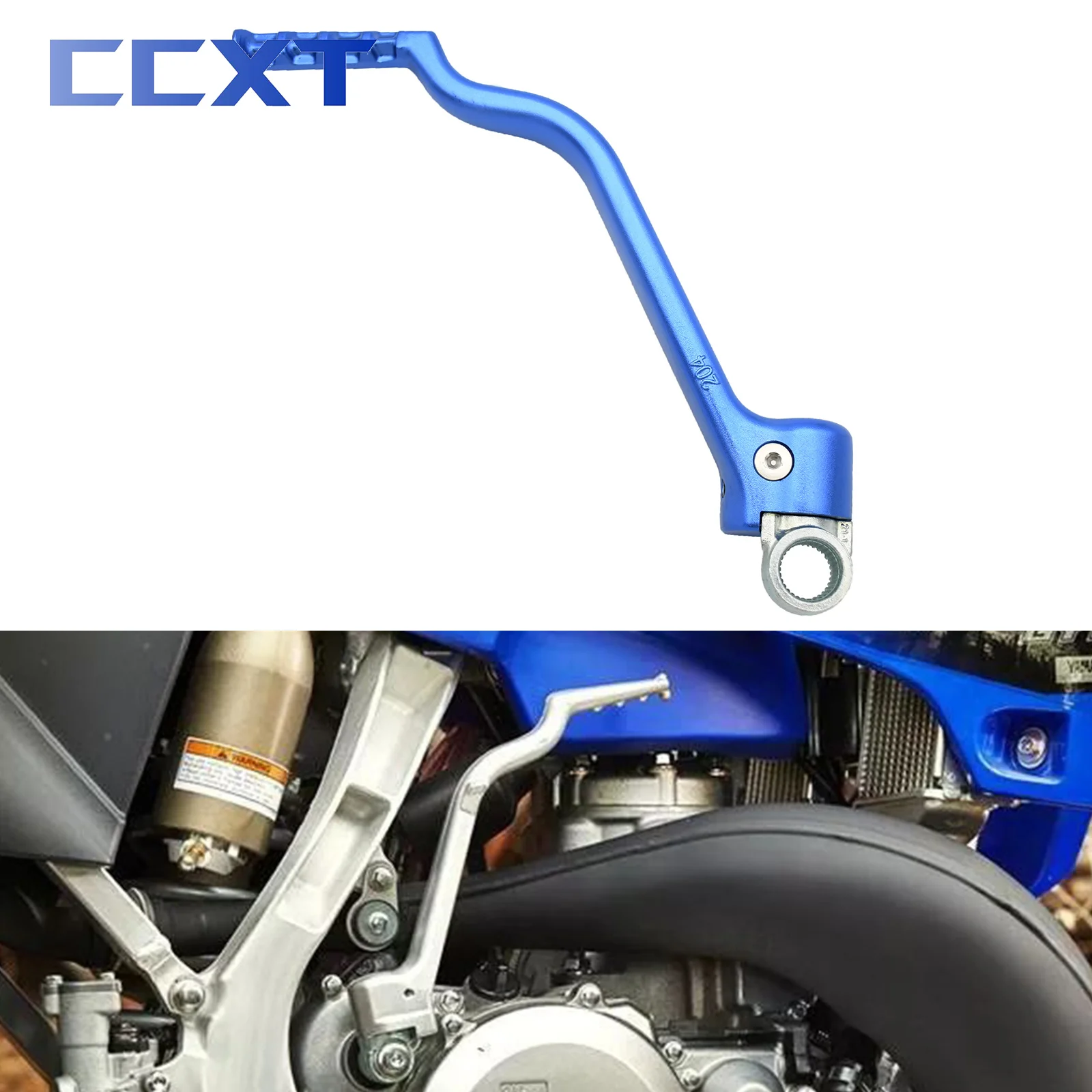 

Алюминиевый кованый рычаг для стартера мотоцикла CNC для Yamaha YZ250 2002-2018 YZ250X 2016-2018 YZ 250 250X запчасти