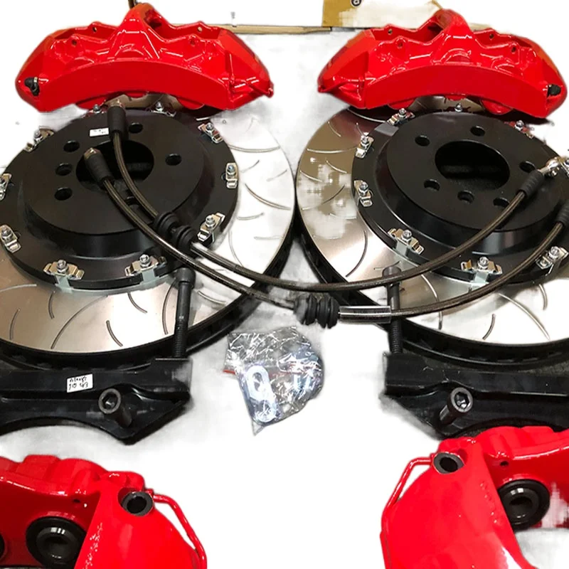 

Авто модернизация тормозной системы красный шесть поршневой алюминиевый суппорт с плавающим рисунком дракона 380*34 мм роторы для bmw e90/e91/e92/e93