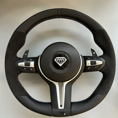 Кожаное рулевое колесо MT Auto M для BMW F30 F32 F10 F20 F07 F01 E46 E60 E90 M3 M5