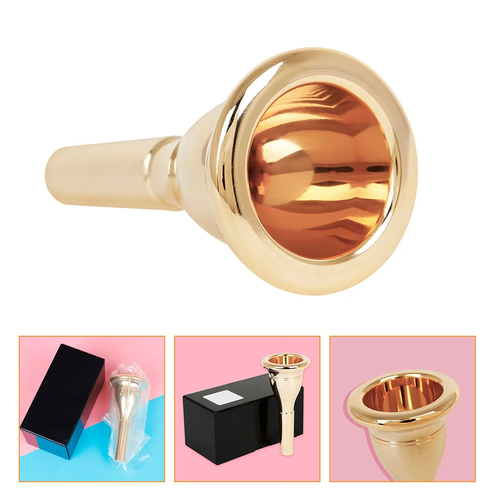 

1Pc Saxophone Mouthpiece Replacement Mouthpiece Mellophone Mouthpiece Replacement Tuba Mouthpiece Brass Tuba Mouthpiece