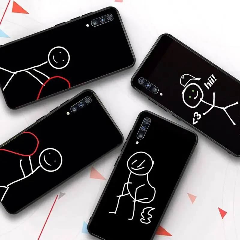 

Cartoon Matchman Phone Case for Samsung Galaxy A 51 30s a71 Soft Silicone Cover for A21s A70 10 A30