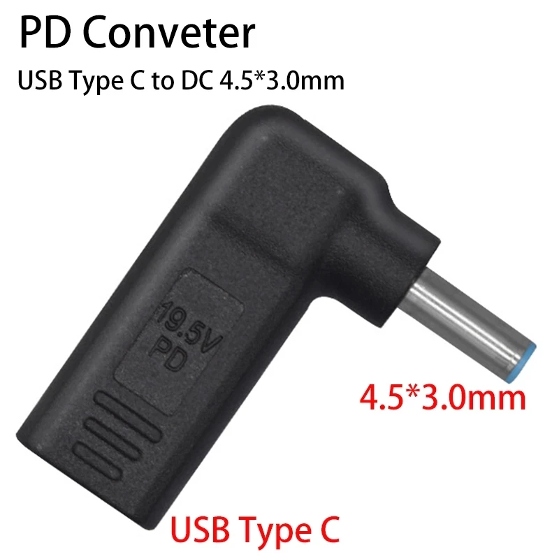 

Адаптер питания с USB Type-C «Мама» на DC 4,5*3,0 мм «папа»