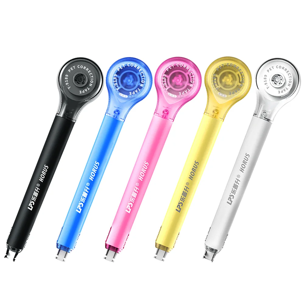 

5Pcs Portable Correcting Tape Students Correction Tape School White-Out Pen Tape Portable Stationery