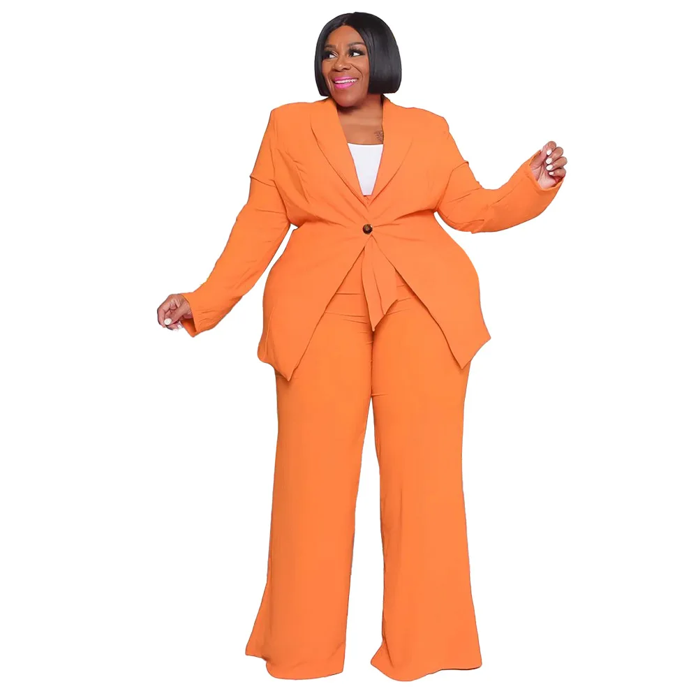 Осень 2023 новинка женские офисные брюки комплект из двух предметов пальто с