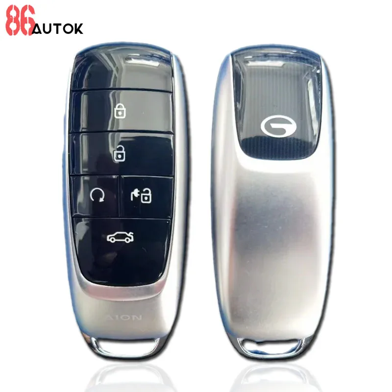 Keyless Go Car Smart Remote Key 4A Chip 433MHZ для двигателя GAC Trumpchi Aion Y S AION V IA5 Интеллектуальный