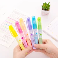 1 pcs color large capacity fluorescent pen marker student stationery highlighter
