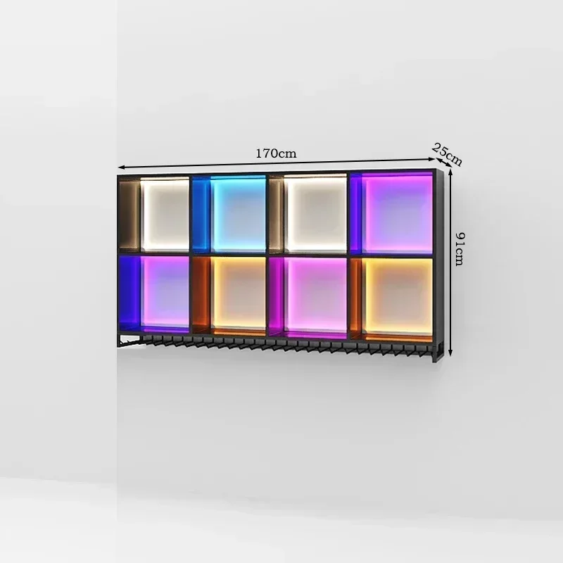 Ручка Art Барный шкаф Винтаж Вертикальные идеи Рельс Квадратный Гостиная